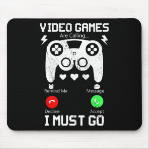 Videospiele rufen an und ich muss lustig sein, Con Mousepad