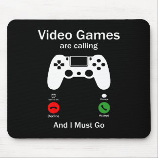 Videospiele rufen an und ich muss lustig sein, Con Mousepad