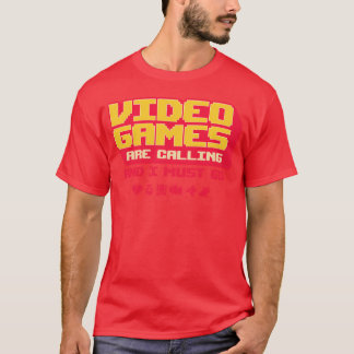 Videospiele rufen und ich muss gehen Freund Junge T-Shirt