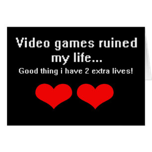 Videospiele ruinierten mein Leben…