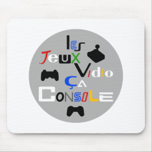 VIDEOSPIELE SIND EINE KONSOLE. MOUSEPAD
