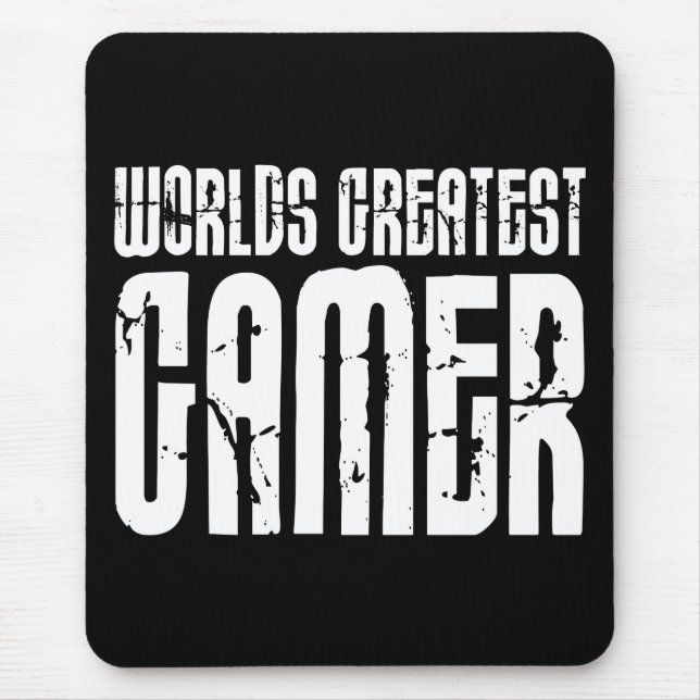 Videospiele Spiel u. Gamersweltbester Gamer Mousepad (Vorne)