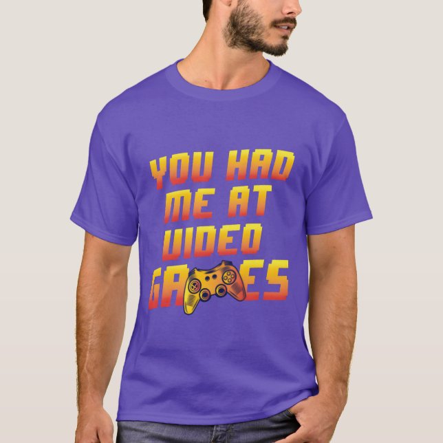 Videospiele Spielcontroller Online-Spiel Arcade-F T-Shirt (Vorderseite)