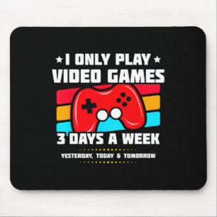Videospiele spielen - PC-Konsole Gaming - Lustiges Mousepad