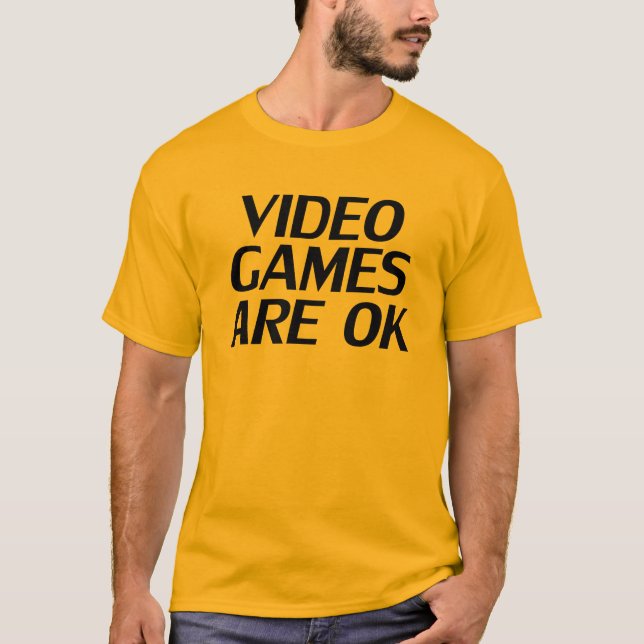 Videospiele T-Shirt (Vorderseite)