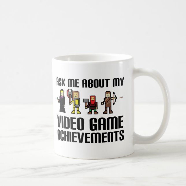 Videospielergebnisse Funny Mug Tasse (Rechts)