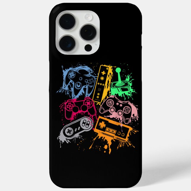Videospielkonsole Controller Retro 80's 90's Arc Case-Mate iPhone Hülle (Rückseite)