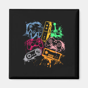 Videospielkonsole Controller Retro 80's 90's Arc Magnet