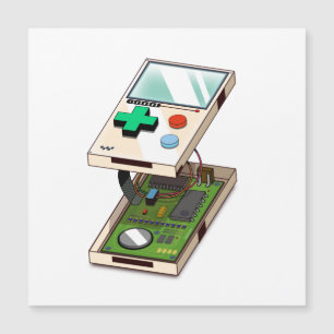 Videospielkonsole Magnetkarte