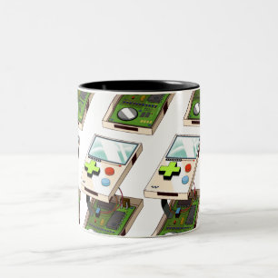 Videospielkonsole Zweifarbige Tasse