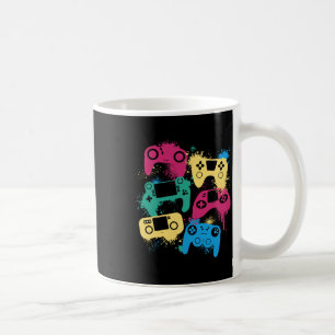 Videospielregler Grafisches T-Shirt für Gamerfarbe Kaffeetasse