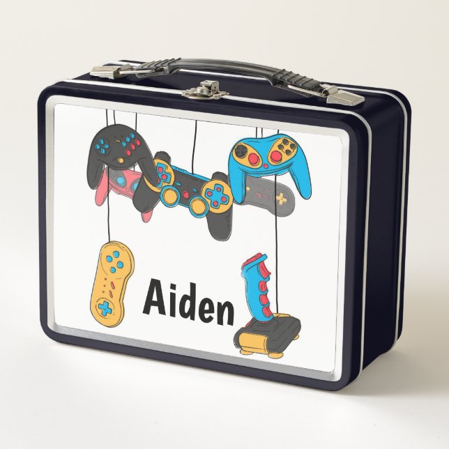 Videospielregler Metall Brotdose (Vorderseite)