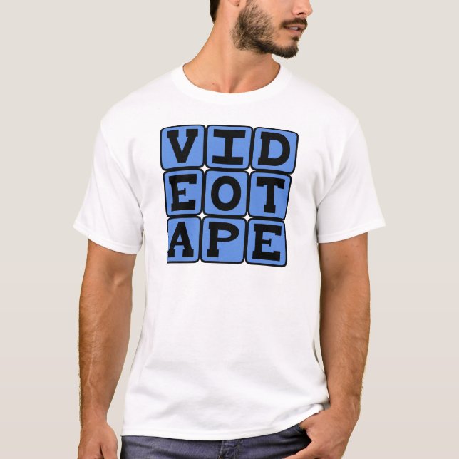 Videotape, VHS-Band T-Shirt (Vorderseite)