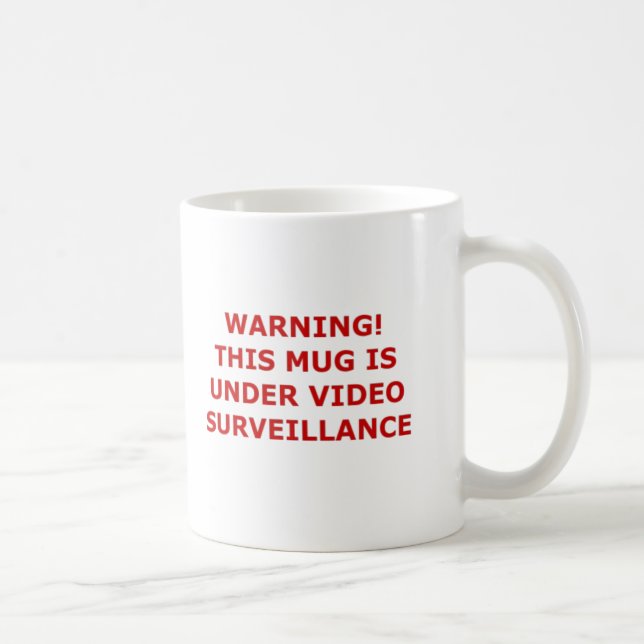 Videoüberwachungs-Tasse Tasse (Rechts)