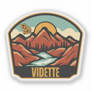 Vidette, Georgia Aufkleber