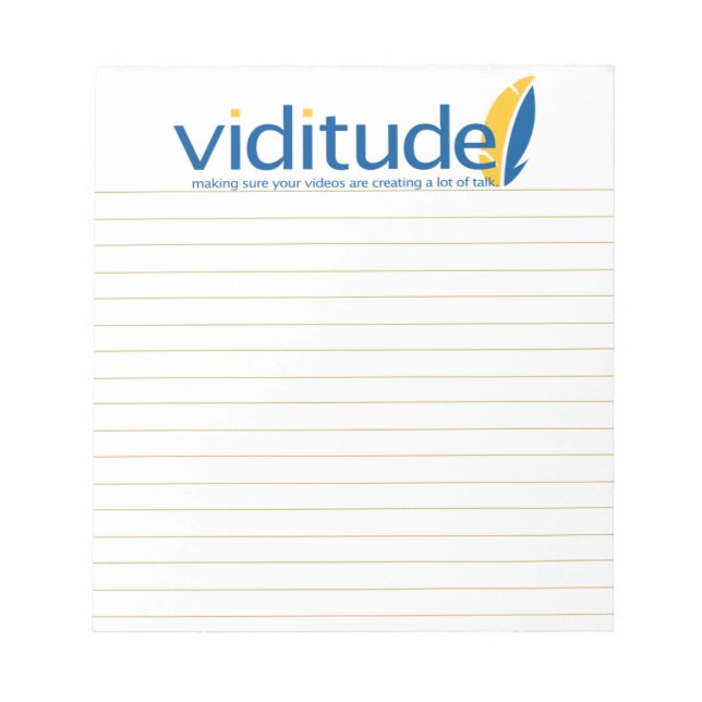 Viditude kleine Notizblock (Vorderseite)