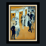 Vie Parisienne 1923 Art Deco Poster<br><div class="desc">1923 Vie Parisienne,  Art Deco,  Print of Theatre Entry. 16x20 hier gezeigt. Verfügbar über andere Optionen und Größen.</div>