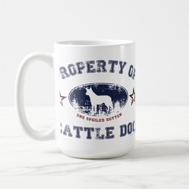 Vieh-Hund Kaffeetasse (Links)