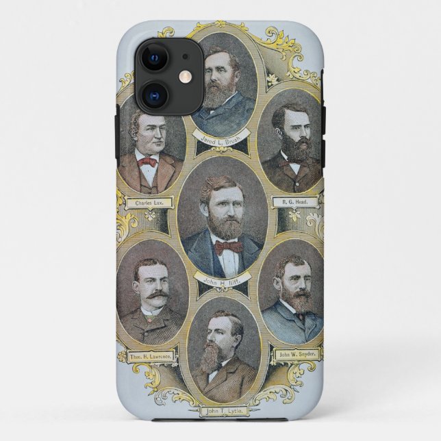 Vieh-Könige des amerikanischen Westens, c.1880 Case-Mate iPhone Hülle (Rückseite)