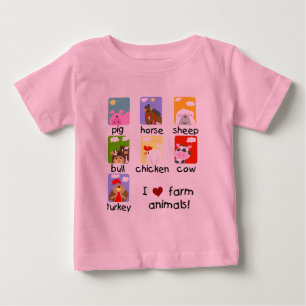 Vieh-T-Shirts und Geschenke Baby T-shirt
