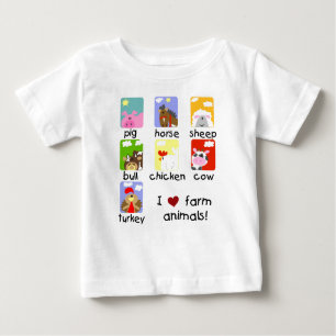 Vieh-T-Shirts und Geschenke Baby T-shirt
