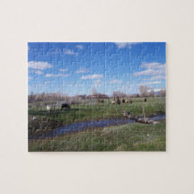 Viehbestand gestalten landschaftlich