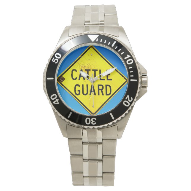 Viehwachwache Armbanduhr (Vorderseite)
