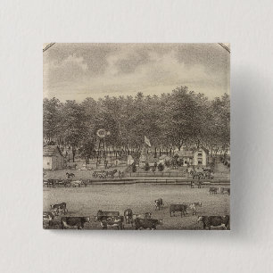Viehzucht an der Riverside, NE von Concordia, Kans Button