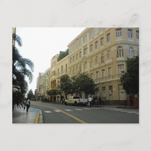 Viejo San Juan Puerto Rico Postkarte (Vorderseite)
