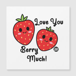 viel Beere Magnetkarte