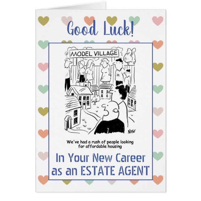 Viel Glück als Anwesen-Agent (Vorne)