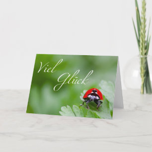 Viel Glück - besonders in Corona-Zeiten! Karte