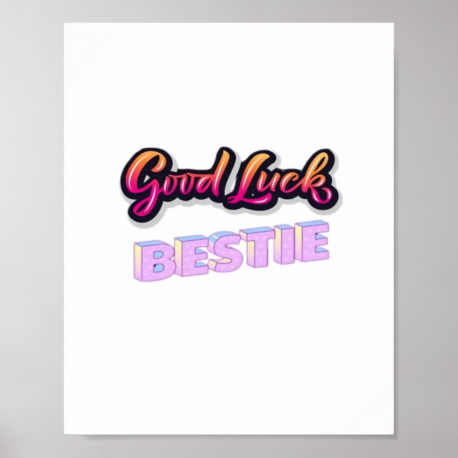 Viel Glück Bestie Poster (Vorne)