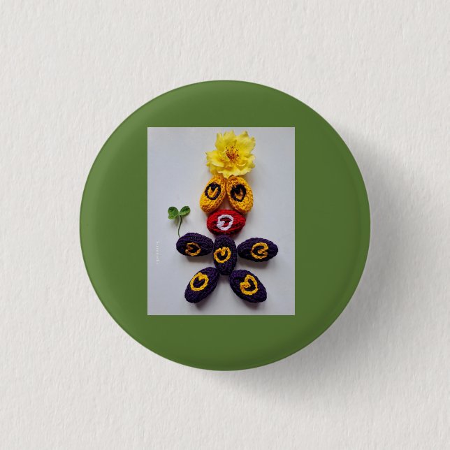 Viel Glück Button (Vorderseite)