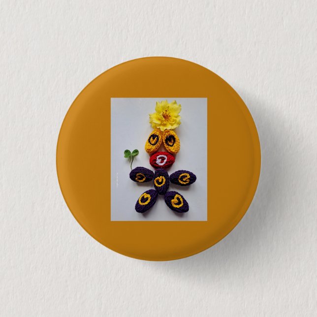 Viel Glück Button (Vorderseite)