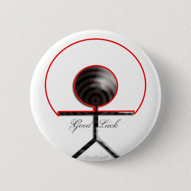 Viel Glück Button (Vorderseite)