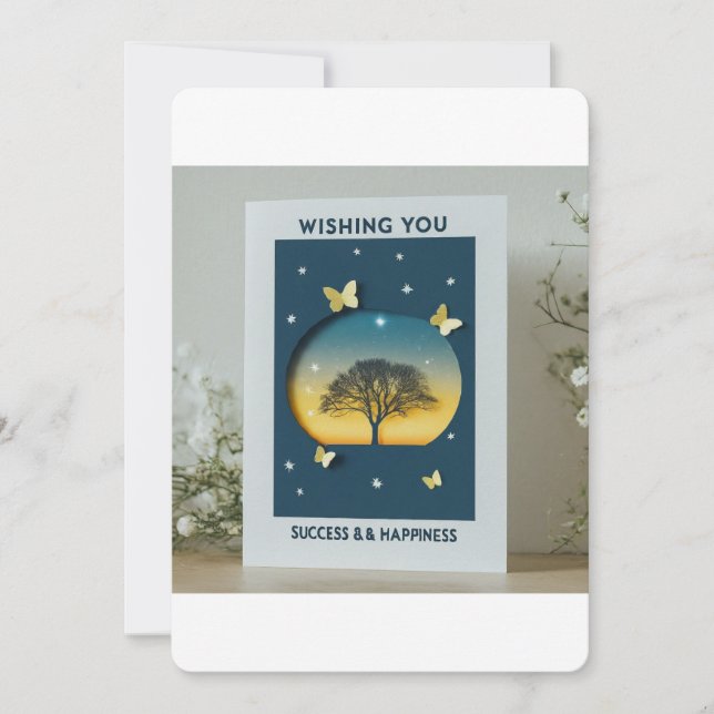 Viel Glück-Card (Vorderseite)