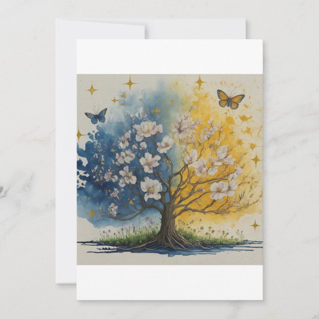 Viel Glück-Card Feiertagskarte (Vorderseite)