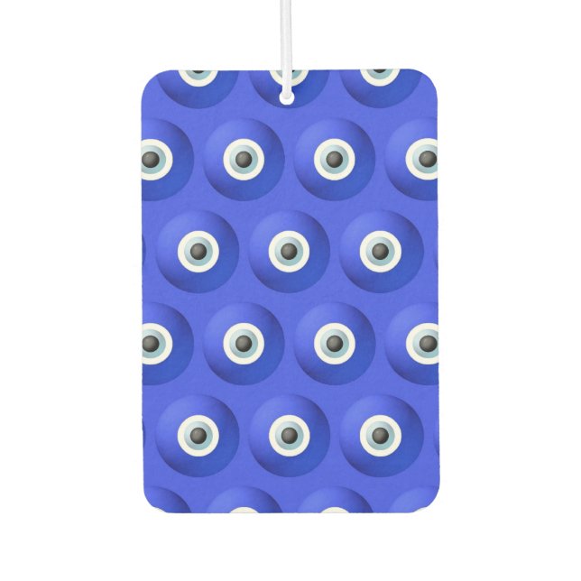 Viel Glück Charme gegen das böse Augenmuster Autolufterfrischer (Vorderseite)