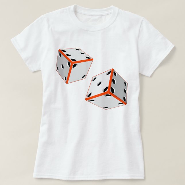Viel Glück Dice T-Shirt (Design vorne)