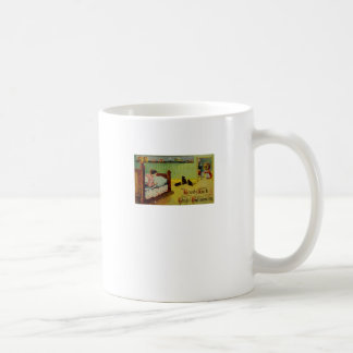 Viel Glück Dieses Halloween (Vintage Halloween-Kar Tasse