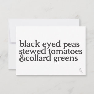 Viel Glück Flat Notecard Mitteilungskarte