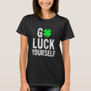 Viel Glück für dich Lustiger St. Patricks-Tag Vint T-Shirt