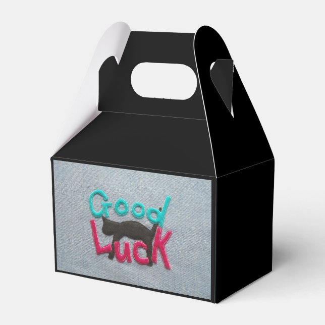 Viel Glück Geschenkschachtel (Vorderseite)