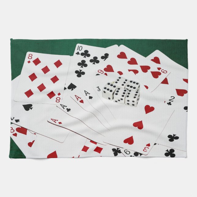 Viel Glück Geschirrtuch (Horizontal)