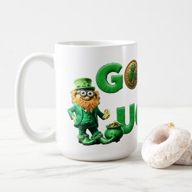 Viel Glück Kaffeetasse (Mit Donut)