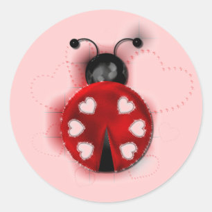 Viel Glück Ladybug Sticker