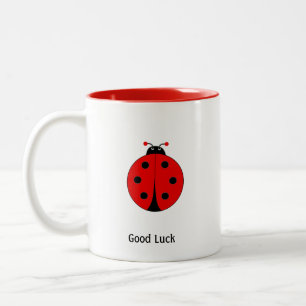 Viel Glück Ladybug Zweifarbige Tasse