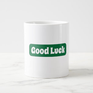 Viel Glück Motivierend Jumbo-Tasse