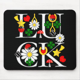 Viel Glück Mouse Pad Mousepad